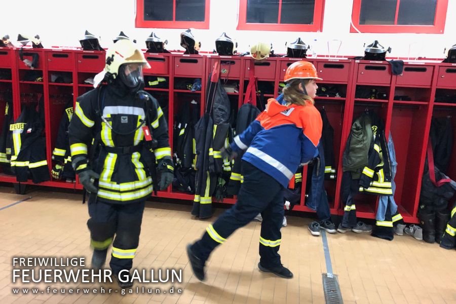 Berufsfeuerwehr-Wochenende unserer Jugendfeuerwehr